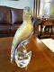 11 Limited Signed S Sandro Frattin Murano Art Glass Parrot Bird Sculpture Gold