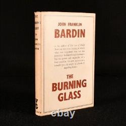 1950 The Burning Glass John Franklin Bardin 1st Ed