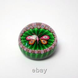 1975 D Butterfly Perthshire Paperweight LE (one 372) Allan Scott RARE