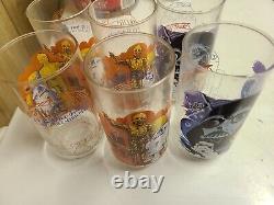 1977 Limited Edition Star Wars Darth Vader and R2 D2 Drinking glasses lot of 6