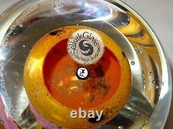 1979 Limited Edition Selkirk Glass Aurora Paperweight 92/500 Peter Holmes