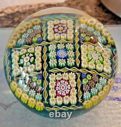 1979 Perthshire PP35 Limited Edition Art Glass Chessboard Large Paperweight