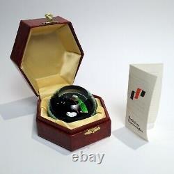 1982 Christmas Paperweight Perthshire (243 of 350) Limited with Box and Card