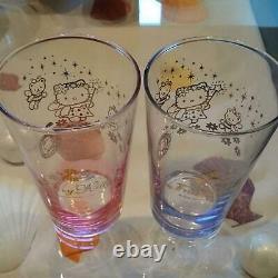 2000 Anniversary? Limited Edition? Kitty? Glass Set (^^)