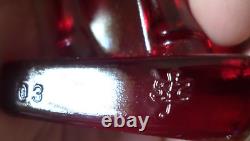 2003 Longaberger Heritage Days Limited Edition Ruby Red Glass Standing Colt