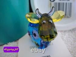 2013 SWAROVSKI CRYSTAL Lovlots Power Flower Mo Cow (Limited Edition) 1143436