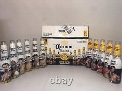 2017 Corona Extra Boxing 12 oz Empty Limited Edition Bottles & Box (11 Bottles)