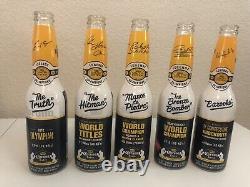 2017 Corona Extra Boxing 12 oz Empty Limited Edition Bottles & Box (11 Bottles)