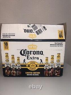 2017 Corona Extra Boxing 12 oz Empty Limited Edition Bottles & Box (11 Bottles)