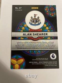 2021-22 Panini Mosaic Premier league Alan Shearer Stained Glass SSP Newcastle