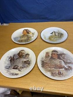 4 Ben Hampton's 10 1/2 Wall Plate Collection 5000 Limited Edition All Signed
