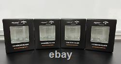 4 X Jack Daniels X Mclaren Racing Rocks Whiskey Glass Limited Edition