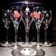 5 Armand De Brignac Crystal Champagne Glasses Limited Edition Ace Of Spades