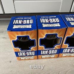 8 x Barr Irn Bru The Mighty Glass Limited Edition Pint Glass BOXED NEW