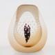 A Caithness Colin Terris Black Narcissus Limited Edition Paperweight 1990
