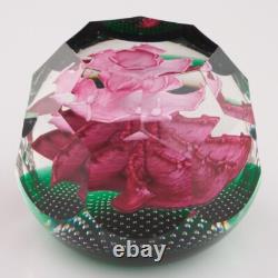 A Caithness Colin Terris Floribunda Limited Edition Paperweight 1998