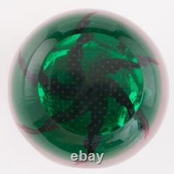 A Caithness Colin Terris Floribunda Limited Edition Paperweight 1998