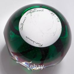 A Caithness Colin Terris Floribunda Limited Edition Paperweight 1998