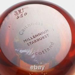 A Colin Terris Millenium Starburst Limited Edition Paperweight 2000