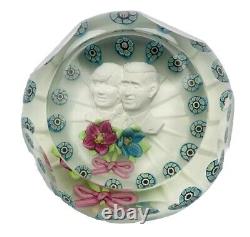 A William Manson Charles And Diana Wedding Limited Edition Paperweight 1981