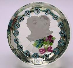 A William Manson Charles And Diana Wedding Limited Edition Paperweight 1981