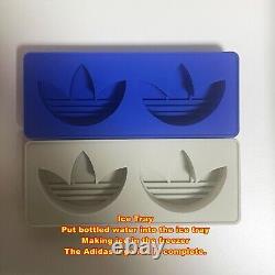 Adidas Limited Edition RARE Renewal Special Gift Glass Ice Tray Korean