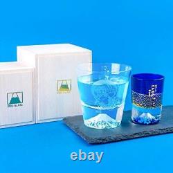 Amazon.co.jp Limited Edition Tajima Glass Mt. Fuji Glass Fujin Rock Glass x Gold