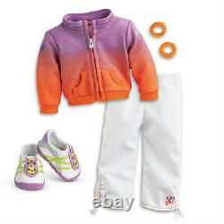American Girl MCKENNA'S Starter Collection for Gymnastics DOLL practice SET more