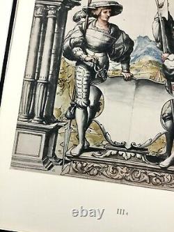 Antique Print Rare Limited Edition Royal Guard Heraldry Hans Holbein the Younger