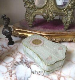 Antique Rare Blondeau et Cie Ltd Glass Perfume Bottle With Original Box C1920