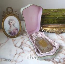 Antique Rare Blondeau et Cie Ltd Glass Perfume Bottle With Original Box C1920