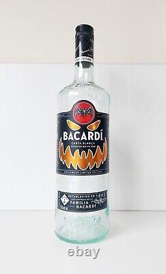 Bacardi Carta Blanca 1 Ltr Collectors Empty Bottle Limited Edition Halloween