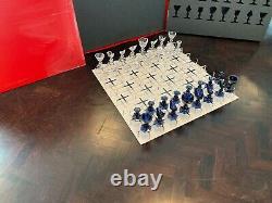 Baccarat 250th Anniversary Ltd edition Harcourt Chess Set designed by Nendo