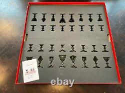 Baccarat 250th Anniversary Ltd edition Harcourt Chess Set designed by Nendo