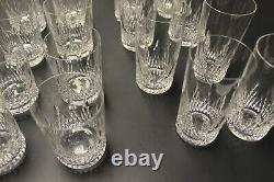 Baccarat Crystal VintageTiffany tumblers/bar glasses Nemours pattern, set of 16