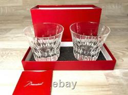 Baccarat Pair Glass 2011 Limited Edition Etna year tumbler rare NEW