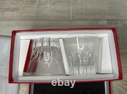 Baccarat Pair Glass 2011 Limited Edition Etna year tumbler rare NEW