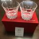 Baccarat Pair Lowball Glass Limited Edition Etna 2011