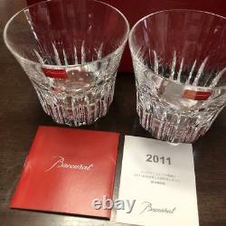 Baccarat Pair Lowball Glass Limited Edition Etna 2011