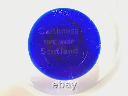 Beautiful Rare Vintage Caithness Glass Limited Edition Time Warp Paperweight