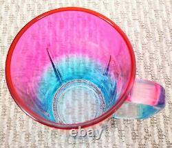 Beer glass Aurora Jockey Pink & Aurora Jockey Green Limited edition rare items