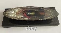 Bertil Vallien Kosta Boda Limited Edition Glass Boat Sculpture 20th Century