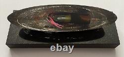 Bertil Vallien Kosta Boda Limited Edition Glass Boat Sculpture 20th Century