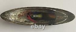 Bertil Vallien Kosta Boda Limited Edition Glass Boat Sculpture 20th Century