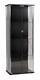 Black & Glass 2 Door Display Cabinet L60.5cm X W36.5cm X H161cm Graton