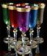 Bohemia Crystal Champagne Glasses 21 Cm, 180 Ml, Annetta Luxe 6 Pc New