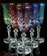 Bohemia Crystal Champagne Glasses 21 Cm, 180 Ml, Memfis 6 Pc New