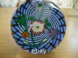 Boxed Ltd Ed Perthshire 1988E Bouquet Swirl Paperweight(34/350) 3 1/8