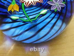 Boxed Ltd Ed Perthshire 1988E Bouquet Swirl Paperweight(34/350) 3 1/8