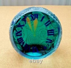Boxed Rare Limited Edition 5 to Midnight Caithness Glass Paperweight